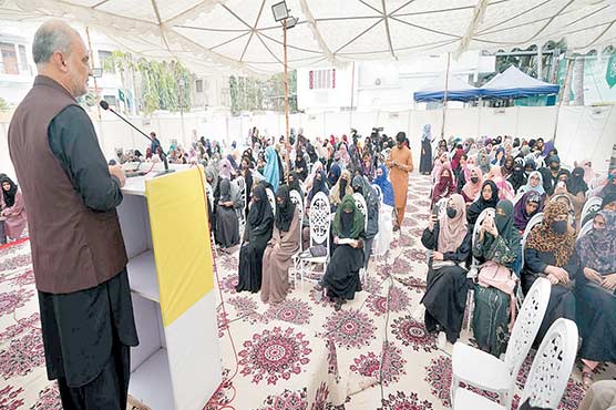 ورکنگ ویمن کیلئے آئی ٹی کورسز شروع کریں گے ،حافظ نعیم 