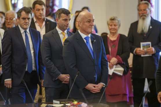 نیوزی لینڈ:کرسٹوفر لکسون نے  نئے وزیراعظم کا حلف اٹھا لیا