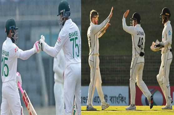 پہلا ٹیسٹ، بنگلہ دیش کے نیوزی  لینڈ کے خلاف 310رنز 