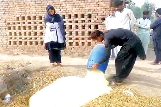 200 کلو ملاوٹی کھویا تلف، مالکان کیخلاف ایف آئی آر درج