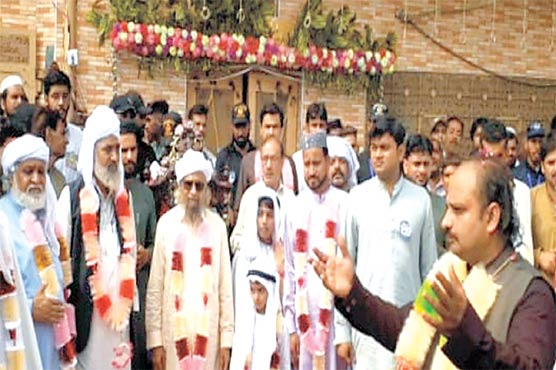  سرکار دو عالم ؐ کی زندگی امت مسلمہ  کیلئے مشعل راہ :قاری مقصود افضل