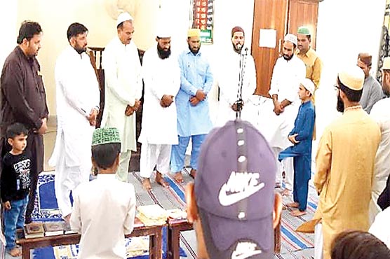 زرعی یونیورسٹی سب کیمپس میں محفل میلاد کا انعقاد