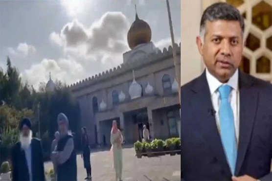 لندن، سکھوں نے بھارتی  ہائی کمشنر کو گرودوارے میں  داخل ہونے سے روکدیا