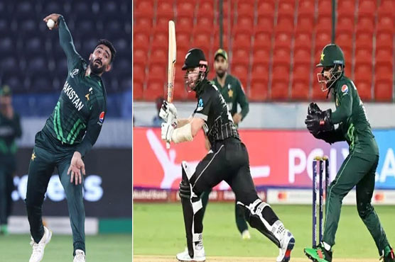 وارم اپ میچ:کیوی بیٹرز نے پاکستانی سپنرز کی درگت بناڈالی 