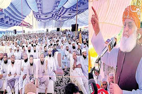 پس پردہ کوئی اور ہوتا ہے مگر نشانے پر سیاستدان ہوتے ہیں: فضل الرحمٰن 