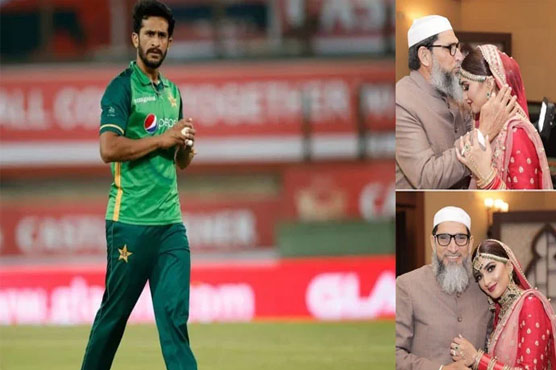   حسن علی کے سسر احمد آباد میں  پاک بھارت میچ کیلئے بے تاب