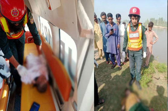 کاہنہ :نہر میں پھینکے گئے 4 میں  سے 3 بچوں کی لاشیں بر آمد