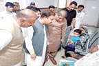 وزیر اعلیٰ کے ڈپٹی سیکرٹری علی اکبر بھنڈر کا دورہ حا فظ آ باد