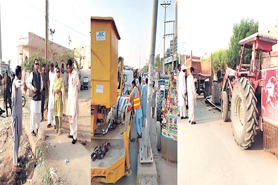 شہر بھر میں تجاوزات کیخلاف آپریشن ،زیرتعمیر پلازہ سیل