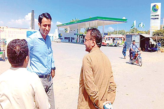  اب گاؤں چمکیں گے پروگرام‘حاکم خان کا صفائی کا جائزہ