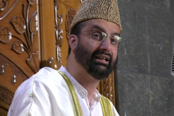 سرینگر :میرواعظ عمر فاروق کی چار سالہ نظربندی ختم