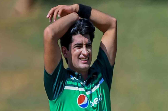  فاسٹ بالر نسیم شاہ کے کندھے کے آپریشن کا امکان