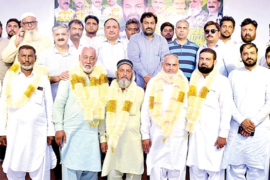 گیپکوکے ریٹائرہونیوالے  سٹاف کے اعزازمیں الوداعی پارٹی 