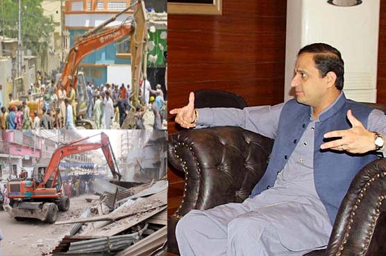 تجاوزات کے خلاف آپریشن کا سلسلہ جاری 