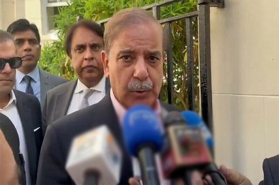 نواز شریف آرہے ہیں،پارٹی رہنما ملک سے باہر نہ جائیں:شہباز شریف