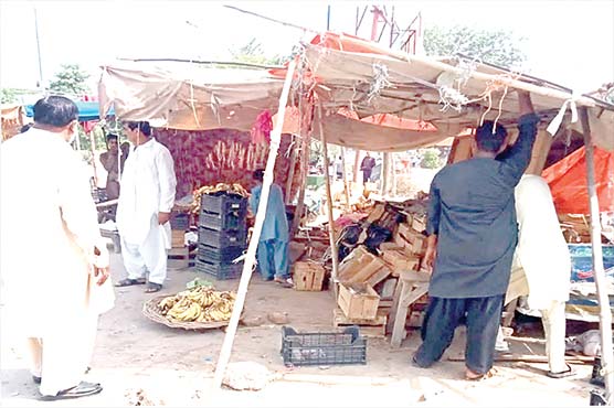 وہاڑی،تجاوزات کیخلاف گرینڈ آپریشن،سامان ہٹادیا