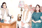  غلام فرید اور شازیہ فرید کی سابق وزیر  اعلیٰ حمزہ شہباز شریف سے ملاقات