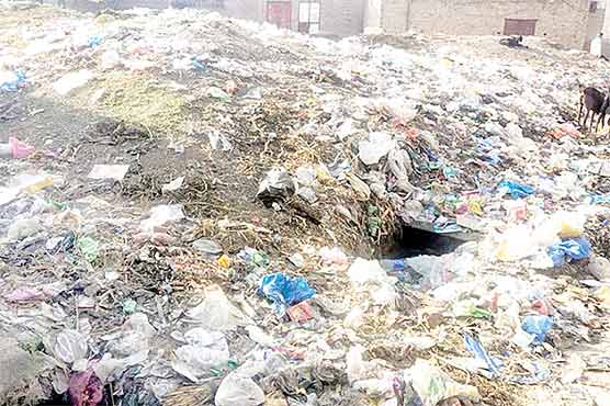 لدھیوالہ:کوڑے کے ڈھیر بر قرار ،ستھرا پنجاب پروگرام ناکام 
