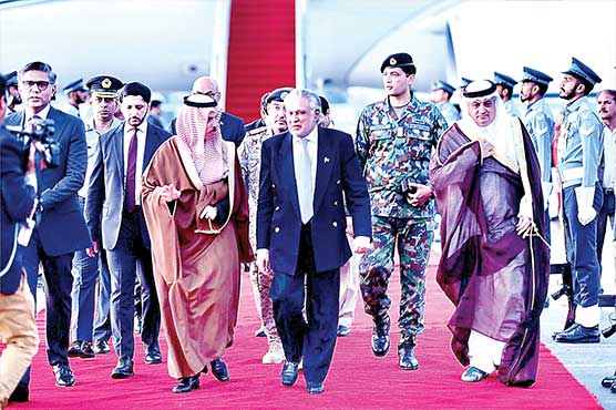 سعودی وزیر خارجہ کی اسلام آباد آمد،قطری وفد اور ایرانی صدر بھی دورہ کرینگے