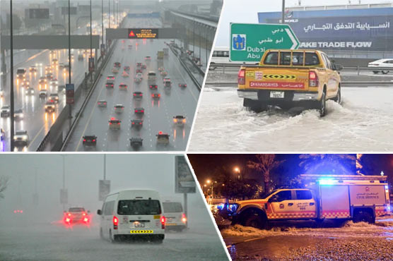 طوفانی  بارشیں:امارات  میں  ہنگامی  حالت  نافذ،عمان، میں  17  جاں بحق
