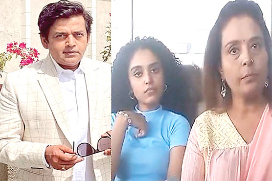 بھارتی اداکار روی کشن کی خفیہ  بیوی اور بیٹی سامنے آگئی