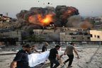 غزہ:اسرائیلی حملے جاری ، مزید42فلسطینی شہید،63زخمی 