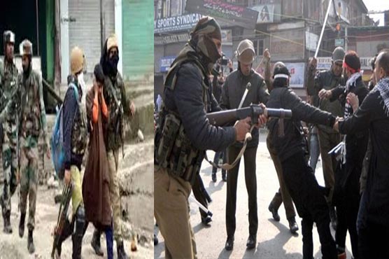مقبوضہ کشمیر:محاصرے ،تلاشی کی کارروائیاں ،100افراد گرفتار