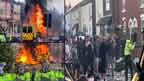 برطانیہ: 3بچیوں کی ہلاکت ، مسجد  کے باہر جھڑپیں ،39اہلکار زخمی