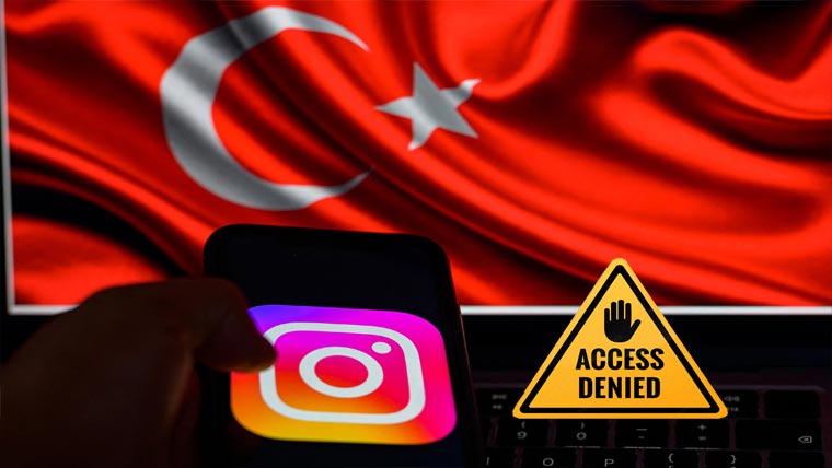 ترکیہ نے ملک بھر میں انسٹاگرام  تک رسائی روک دی