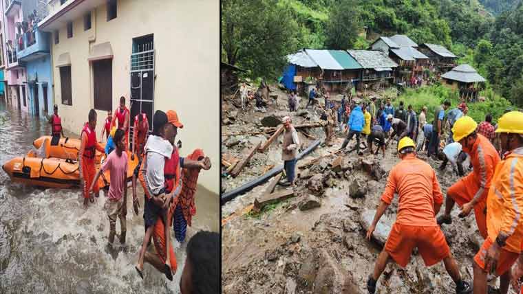بھارتی ریاست اتراکھنڈ میں  سیلاب سے 13 افراد ہلاک