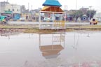 راہوالی:بارش اور ژالہ باری ، سیوریج بند ، پانی جمع 