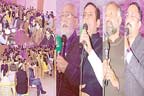 حافظ آباد:پی ٹی آئی امیدواروں کی جیت کی خوشی میں عشائیہ 
