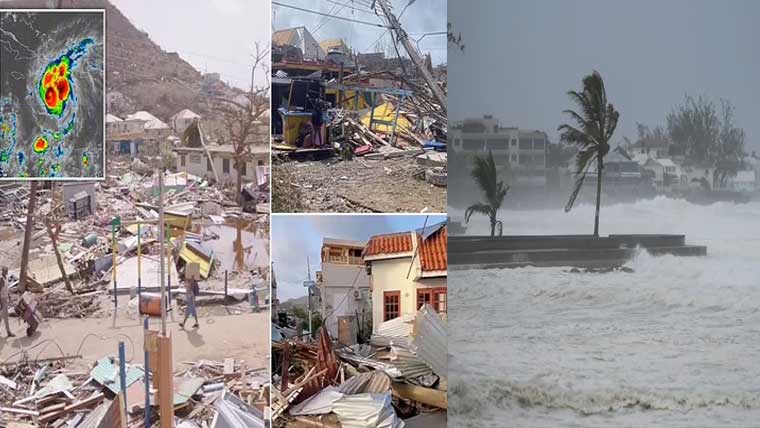 جمیکا:سمندری طوفان  بیرل سے 7افراد ہلاک