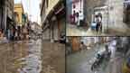 پنڈی بھٹیاں :گلیاں زیر آ ب ،بارشی پانی گھروں میں داخل 