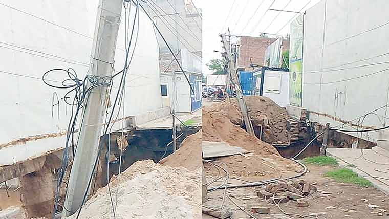سمن آباد :چینل نالہ توڑنے پر زیر تعمیر پلازہ مالکان کیخلاف مقدمہ 