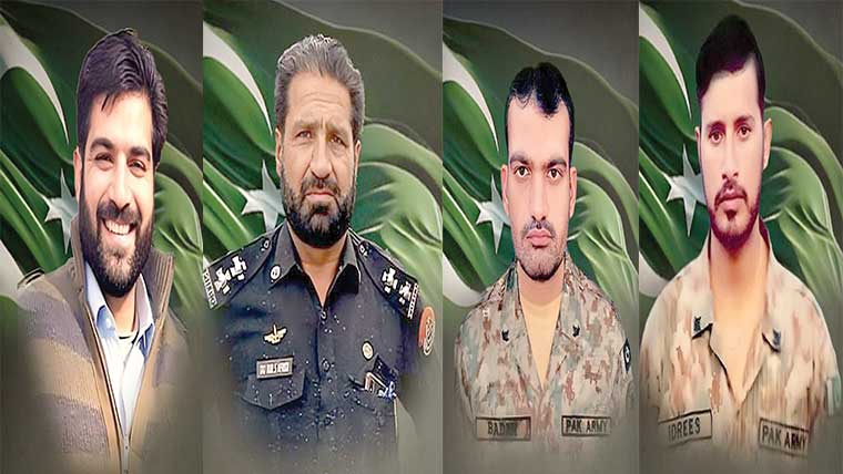 پشاور:فورسز کا آپریشن ،کمانڈر سمیت3دہشتگر دہلاک،4جوان شہید