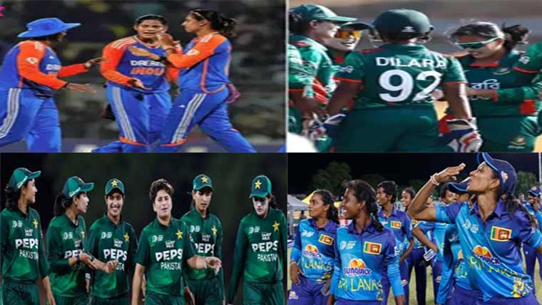 ویمنز ایشیا کپ:سیمی فائنلز  میں آج بھارت،بنگلہ دیش  اورپاکستان ،سری لنکا کامقابلہ 