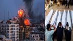  غزہ :اسرائیلی حملے ،مزید30شہید ، 5یر غمالیوں کی لاشیں برآمد 
