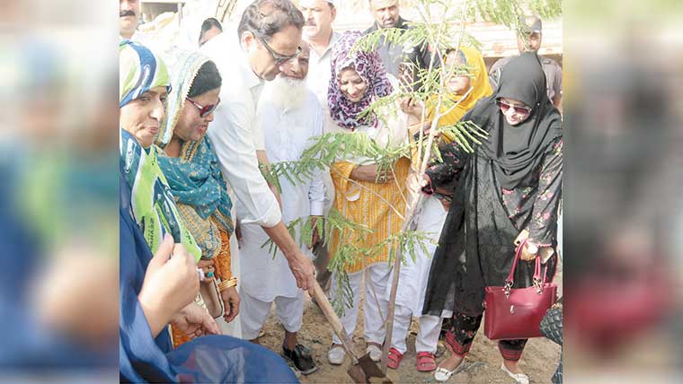 لیاری  ندی  کے  اطراف  اربن  فاریسٹ  بنانے  کا  آغاز  