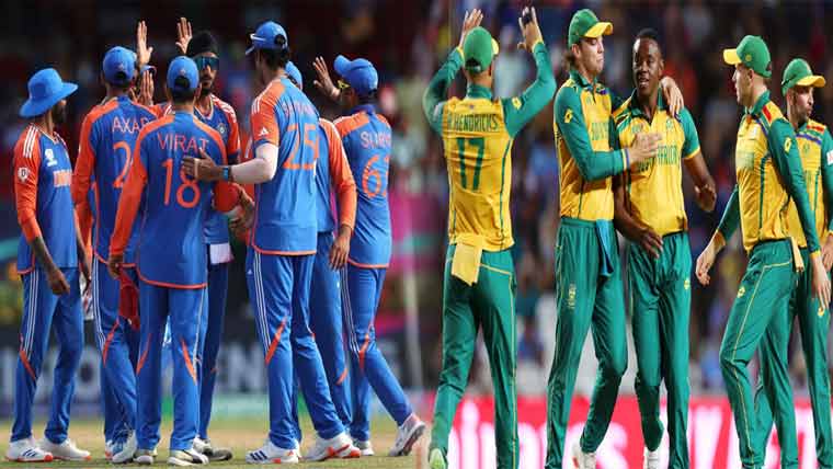 ٹی 20 ورلڈ کپ:بھارت  اور  جنوبی  افریقہ  کی  فائنل  میں  رسائی