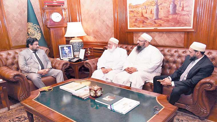 گورنر سندھ سے داؤدی بوہرا جماعت کے وفد کی ملاقات