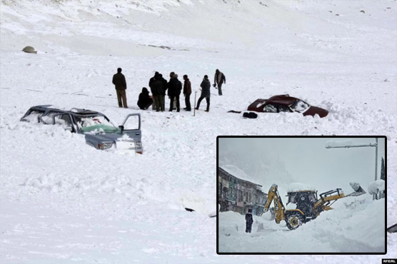 افغانستان:برفباری ،15افراد جاں بحق،10ہزا ر مویشی ہلاک