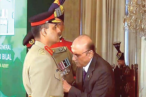 ضلع خوشاب کے سپوت میجر جنرل احمد  بلال بھی ہلال امتیاز حاصل کرنیوالوں شامل 