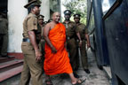 سری لنکا :مسلمانوں کی توہین پر با اثر بدھ راہب کو 4 سال قید 