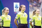 فٹبال لیگ سیری اے ، پہلی بار خواتین پر مشتمل ریفریز کا تقرر
