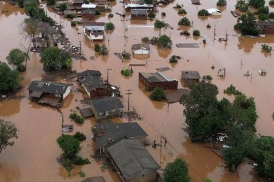 برازیل : بارشوں سے ہلاکتیں 56