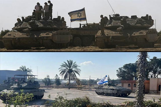 اسرائیلی  ٹینک  رفح  میں داخل،دھماکوں  کی  آوازیں،فلسطینی  شہید