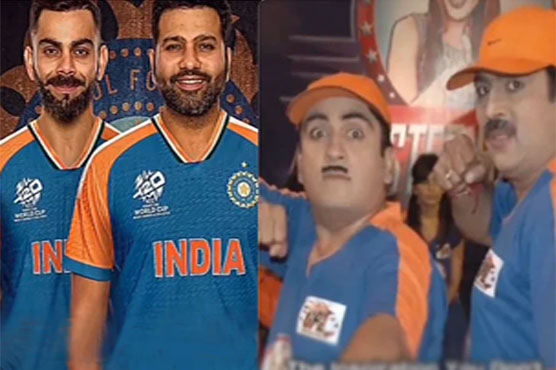 بھارتی کرکٹ ٹیم کی نئی جرسی سوشل میڈیا پر مذاق بن گئی