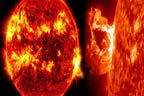 سورج پرگزشتہ دو دہائیوں کا سب سے بڑا دھماکا ریکارڈ