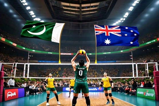 آسٹریلوی والی بال ٹیم تین میچوں کی  سیریز کھیلنے 26 مئی کو پاکستان پہنچے گی